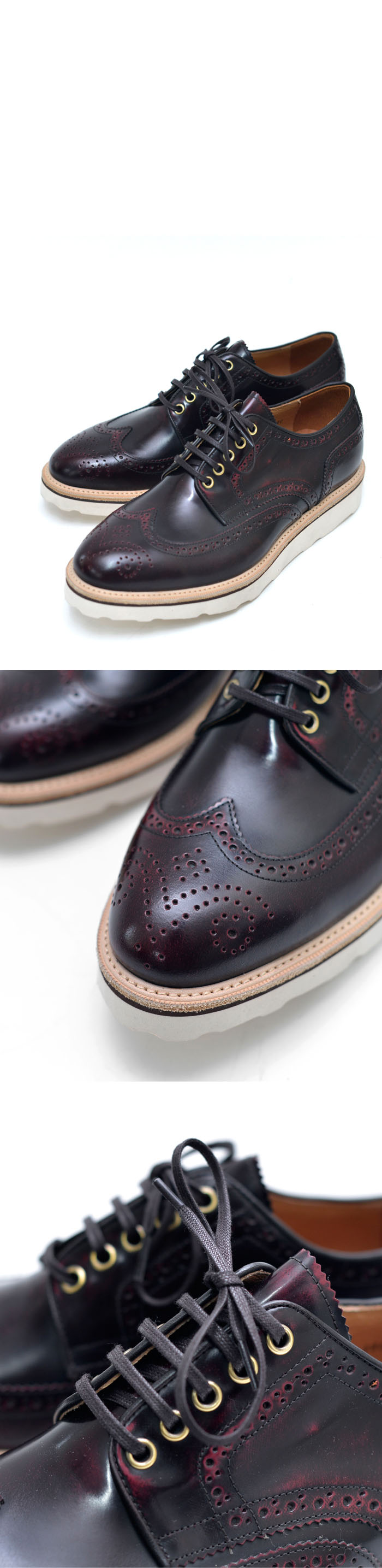 wingtip creeper shoes